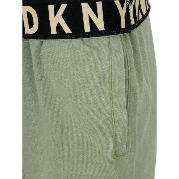 New DKNY Womens Cotton Jogger Pants, Color: Olive, Size: XL - Picture 6 of 7